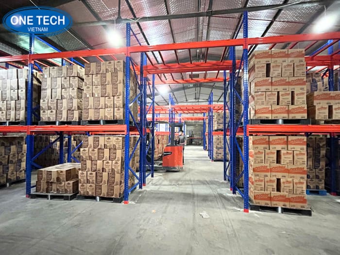 Thông tin dự án kệ kho hạng nặng cho công ty Nam Long