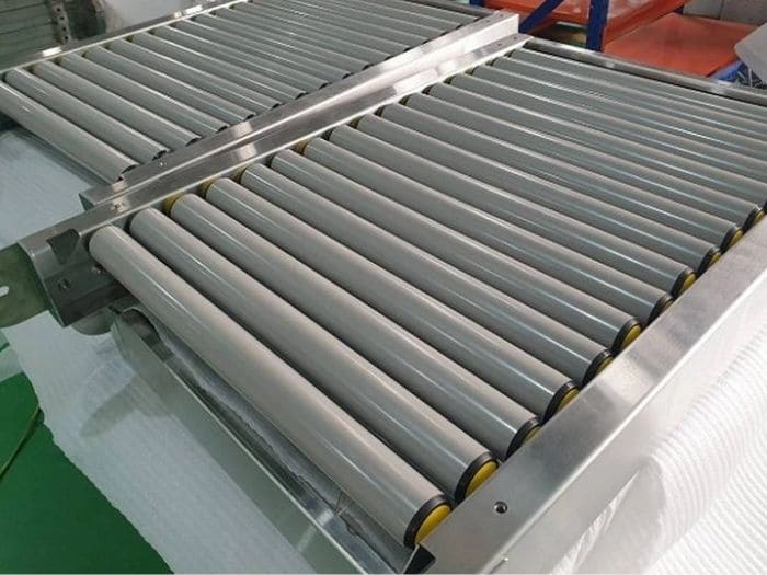 Tìm hiểu về hệ thống băng tải con lăn 