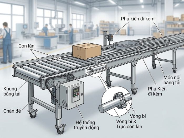 Cấu tạo chi tiết của hệ thống 