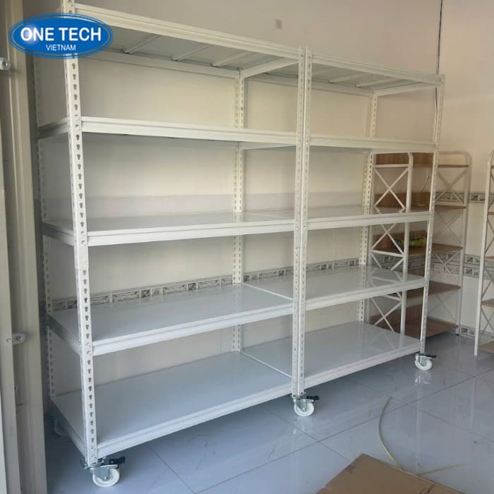 Lợi ích của kệ sắt có bánh xe 5 tầng mang lại