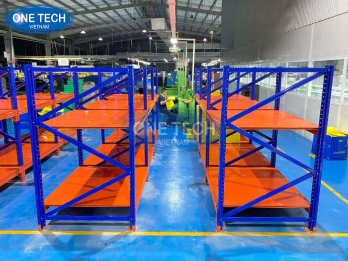 Kệ trung tải 2 tầng chắc chắn