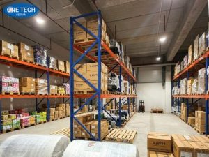 Màu sắc xanh phối cam phủ sơn tĩnh điện