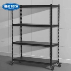 Thông số kỹ thuật của kệ sắt 4 tầng có bánh xe