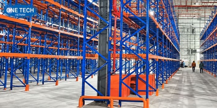 950 bộ kệ Selective cao 7,5m được đưa vào sử dụng