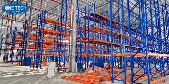 Hình ảnh dự án kệ công nghiệp tại Vinfast Hà Tĩnh 03