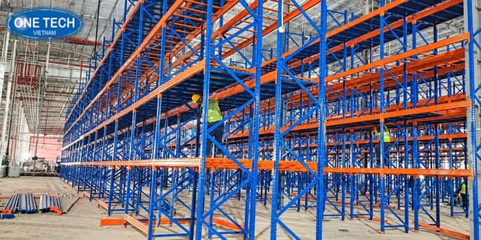 Hình ảnh dự án kệ công nghiệp tại Vinfast Hà Tĩnh 01