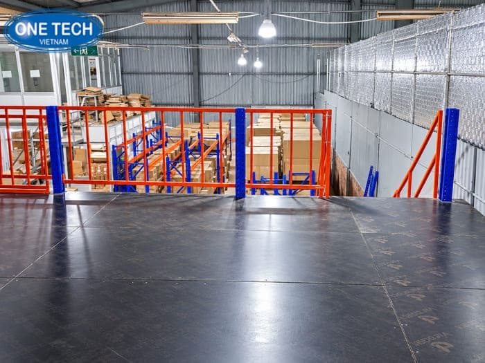 Hình ảnh dự án kệ sàn Lắp đặt hệ thống kệ sàn Mezzanine tại Hà Nội 04