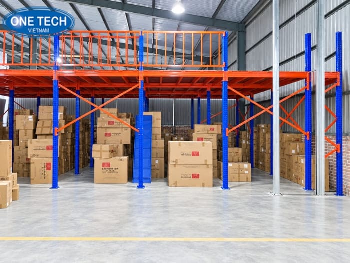 Thông tin dự án kệ sàn Mezzanine công ty Bảo An tại