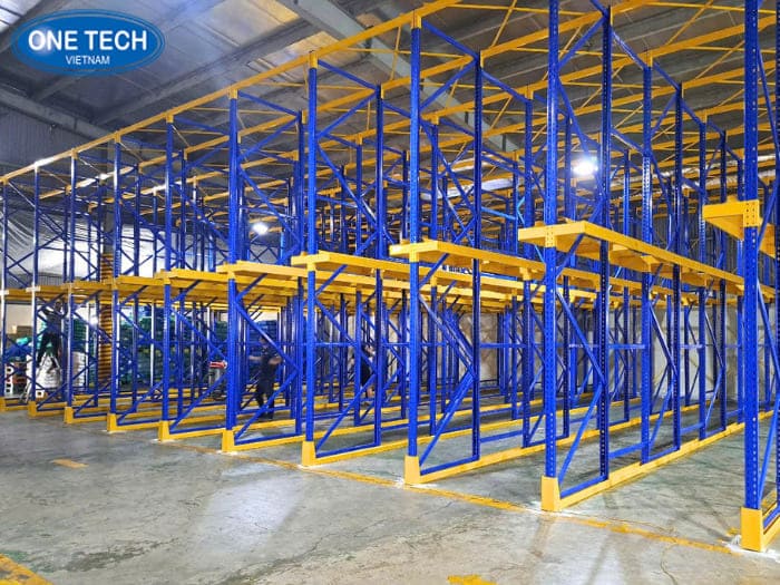 Kệ Drive In tối ưu diện tích sàn