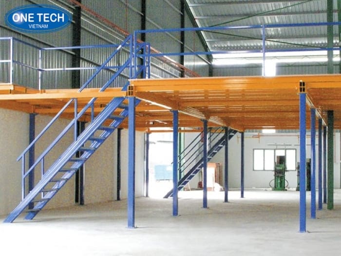 Kệ sàn Mezzanine - Khai thác chiều cao nhà xưởng 500m2