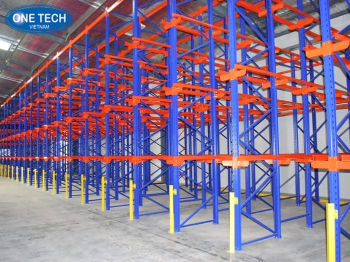 Kệ Drive In tối ưu diện tích sàn
