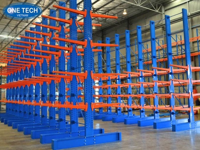 Kệ tay đỡ chuyên dùng cho hàng dạng ống dài