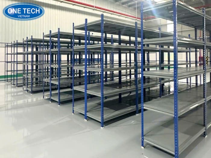 Kệ V cài cho Warehouse quy mô nhỏ