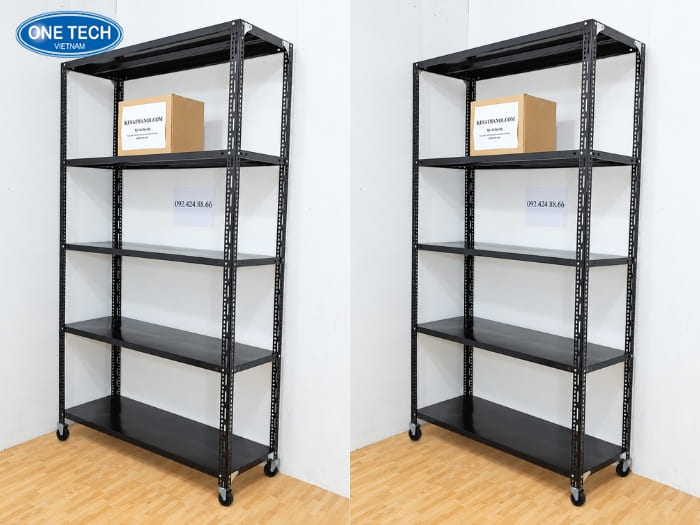 Kệ V lỗ có bánh xe tiện lợi, giá tốt 