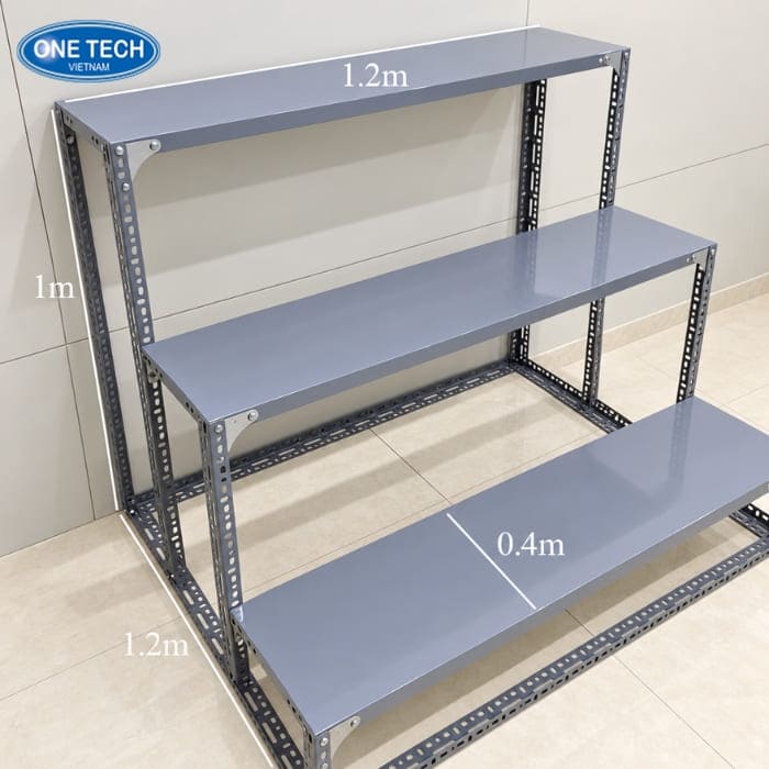 Thiết kế của kệ sắt V lỗ bậc thang