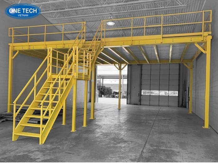 Kệ sàn Mezzanine, tạo thêm các sàn lửng lưu trữ