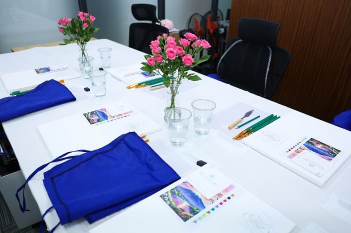 Workshop vẽ tranh – Nơi những sắc màu kết nối