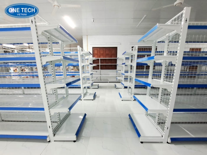 Tổng hợp các dòng kệ 1m5 cho siêu thị 