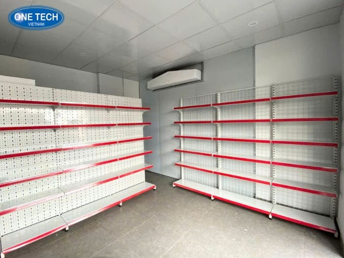 Báo giá kệ siêu thị 6 tầng