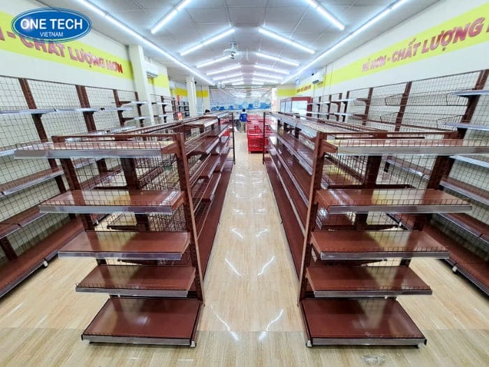 Các câu hỏi liên quan khi mua kệ siêu thị thanh lý