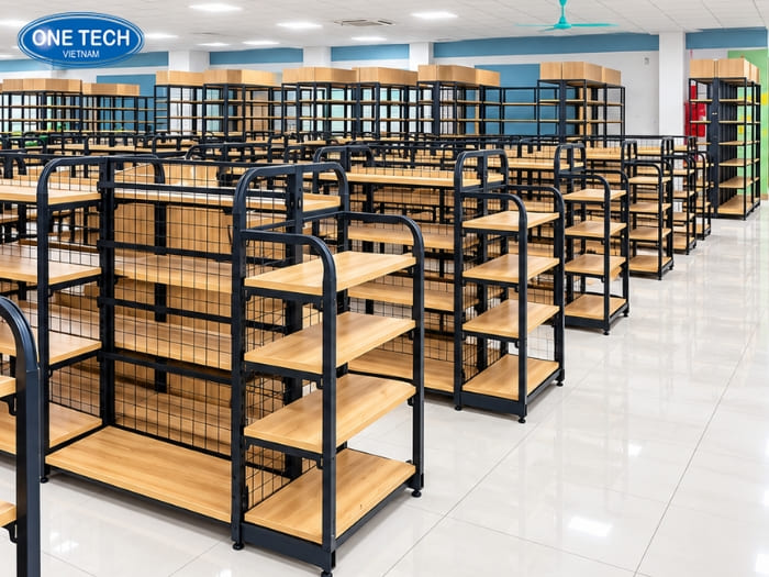 Địa chỉ mua giá kệ siêu thị 1m2 chất lượng