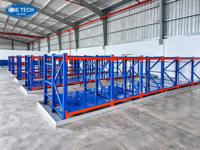 Kệ kho hàng lắp ghép lưu trữ hiện đại