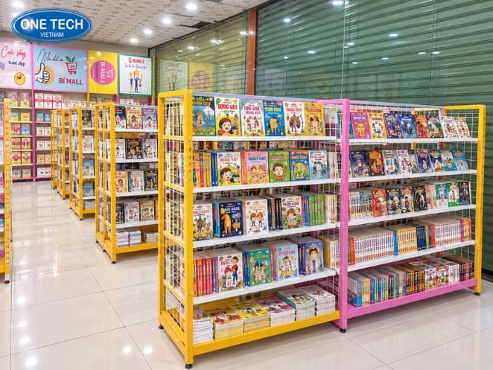 Kệ để sách tại Nha Trang bền đẹp, tối ưu không gian