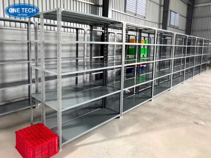 Kệ sắt V lỗ 5 tầng tại tây Ninh 