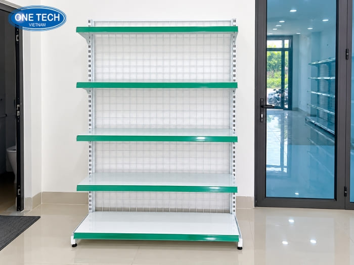 Kệ đơn 120cm cho siêu thị