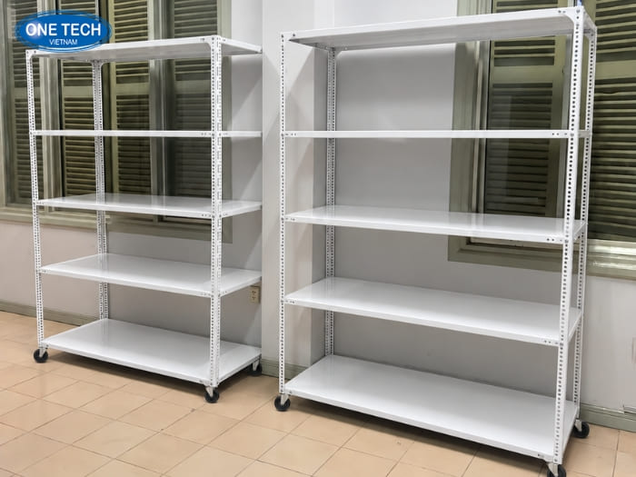 Kệ V lỗ có bánh xe ở Hưng Yên