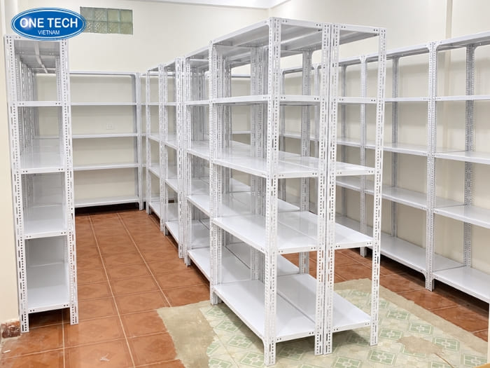 Kích thước phổ thông của kệ V lỗ