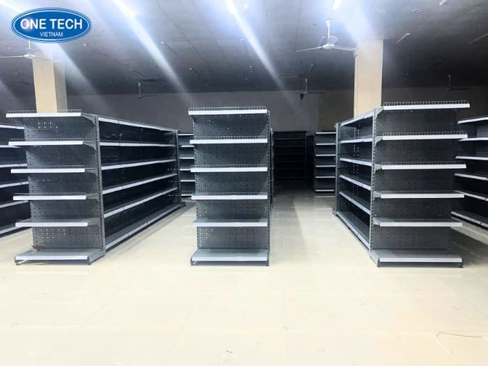 Thông số của kệ 6 tầng cho siêu thị
